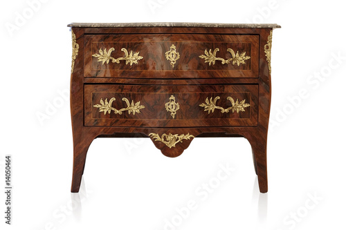 commode dorée