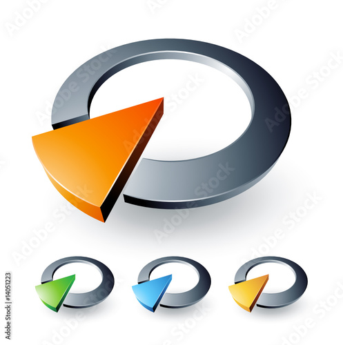 Business logo design color collection