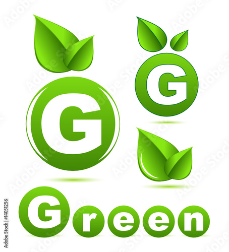 Green icons