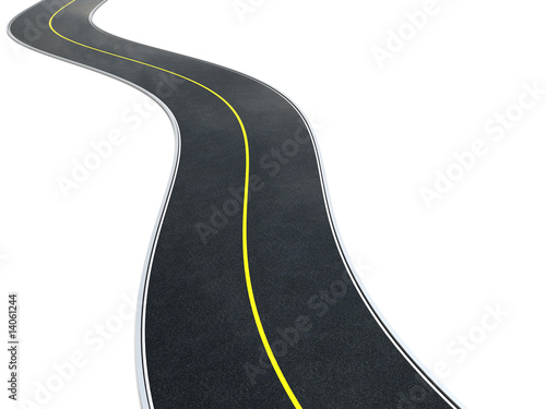 asphalt road