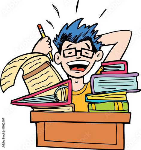 Student Studying