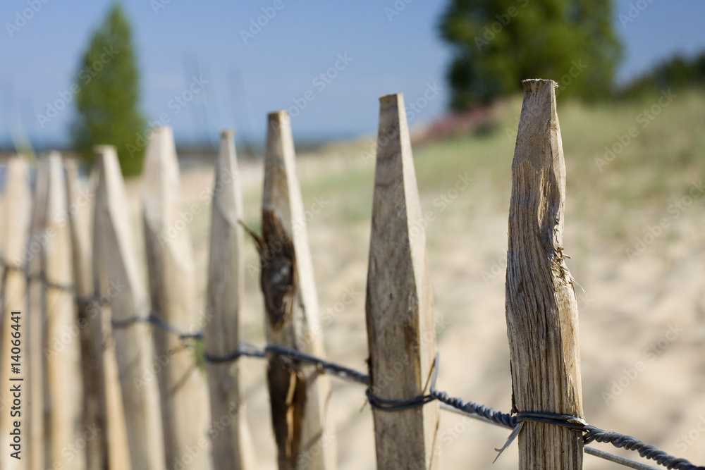 Fototapeta premium Barrière de mer