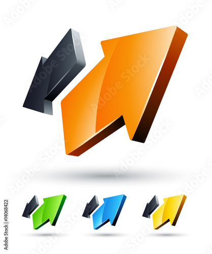 Business logo design color collection