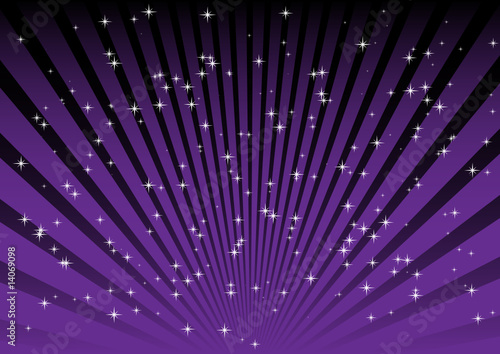 Purple blast