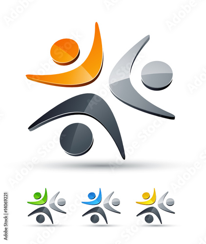 Business logo design color collection