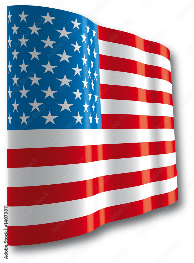 Fototapeta premium USA Flag