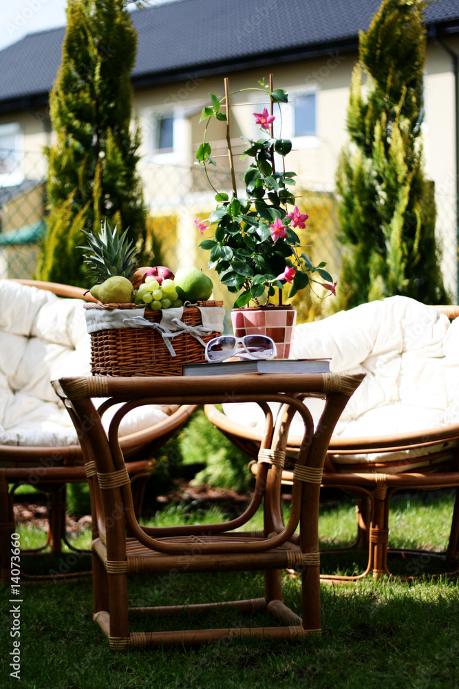 Fototapeta premium relax in garden