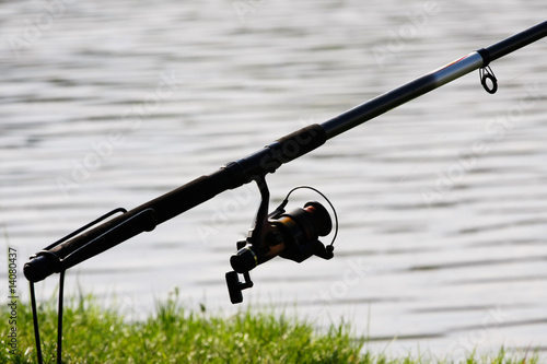 Fishing rod at the lake