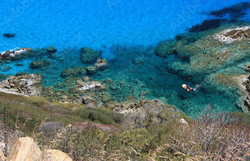 Tra le trasparenti acque della Sardegna