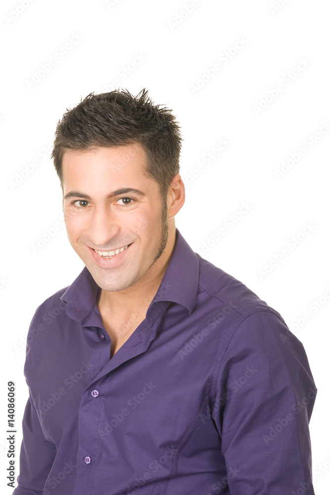 young smiling man young smiling man