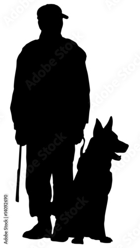 cane seduto (vettoriale)
