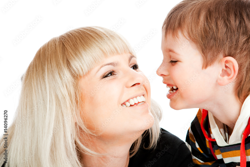 Mother and son Mother and son