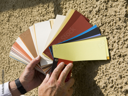 Tableau sur toile Farbfächer