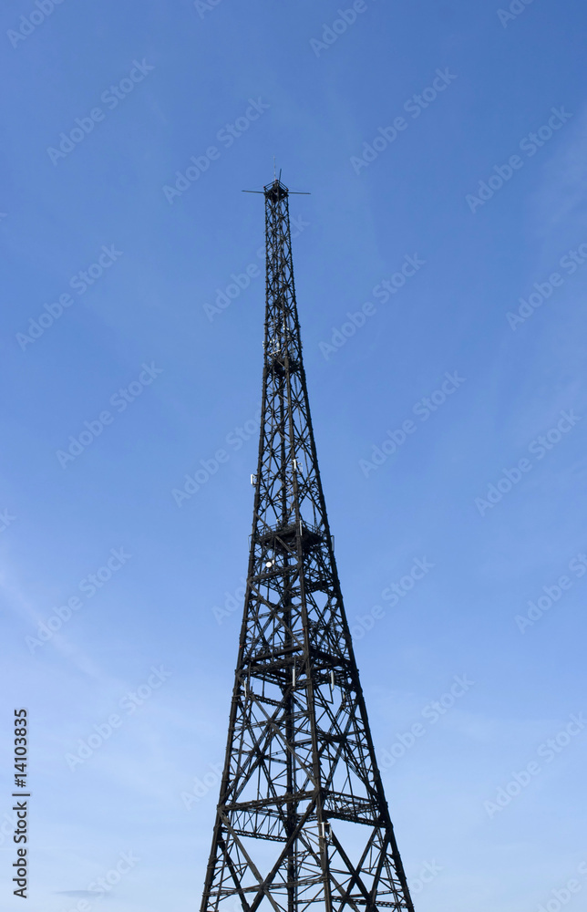 Tower of radiostation in Gliwice Tower of radiostation in Gliwice