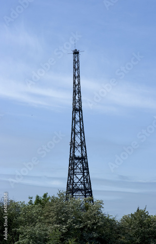 Tower of radiostation in Gliwice