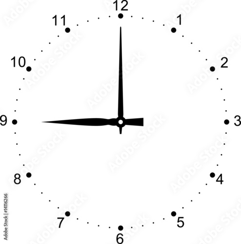 Vector Clock Dial