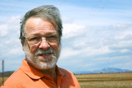 Portrait of a senior man