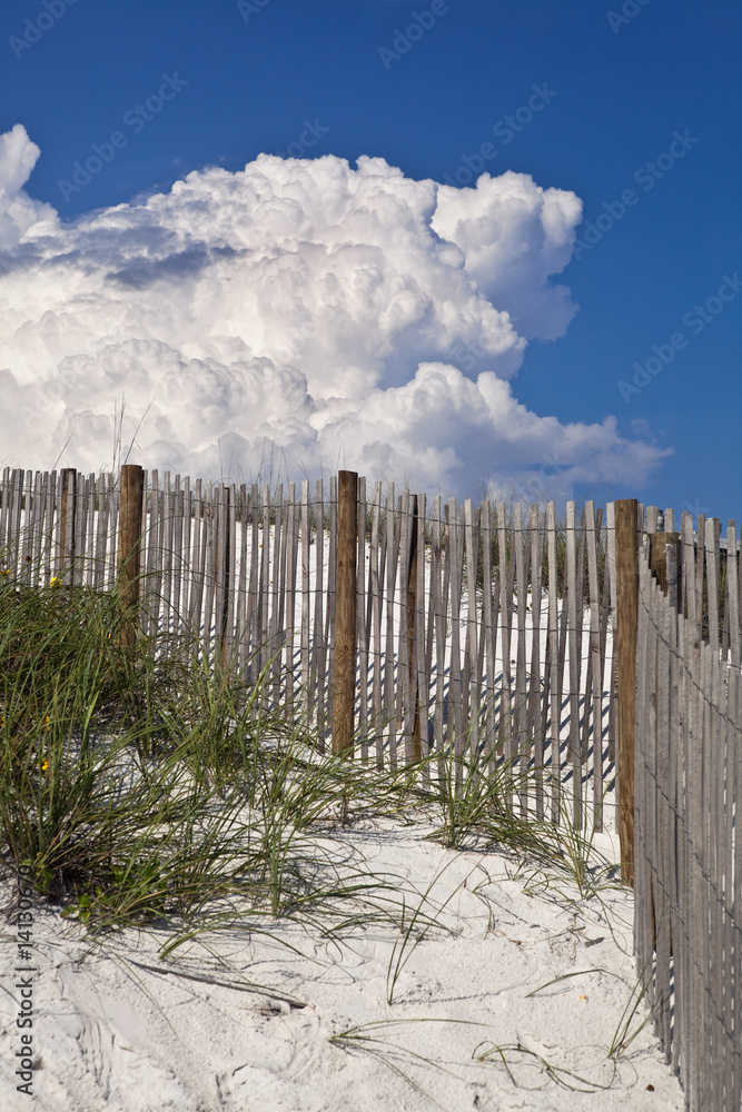 Beach Dunes and Clouds Beach Dunes and Clouds