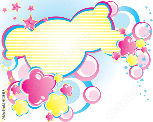 floral vector banner