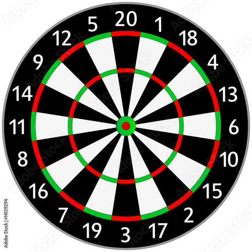 Dartscheibe