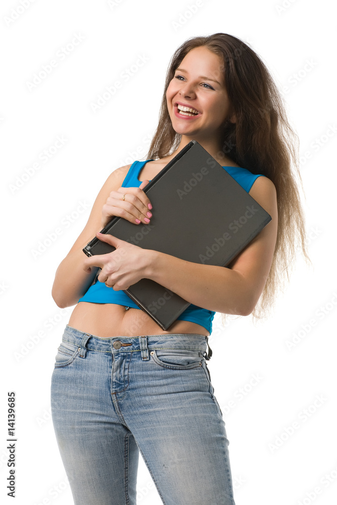 girl with laptop girl with laptop