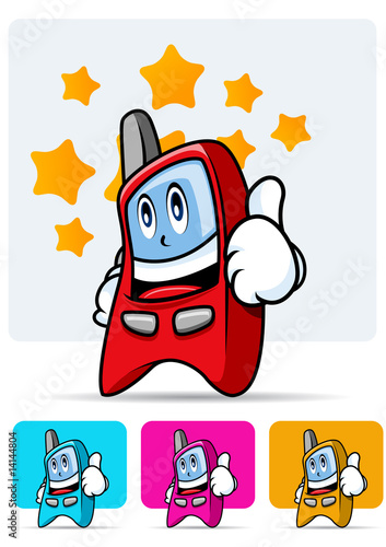 Cellular phone mascot 1
