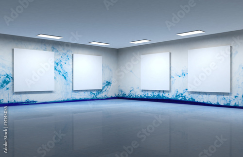 Art gallery clear space