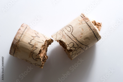 broken wine cork