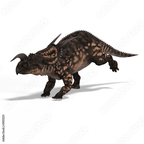 Dinosaur Einiosaurus © Ralf Kraft