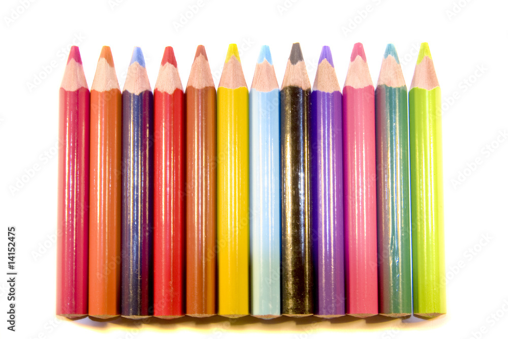 Fototapeta premium color pencils