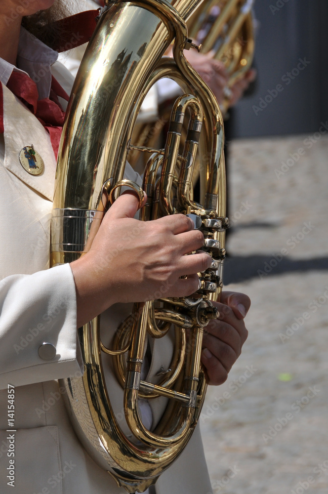 Fototapeta premium blasmusik