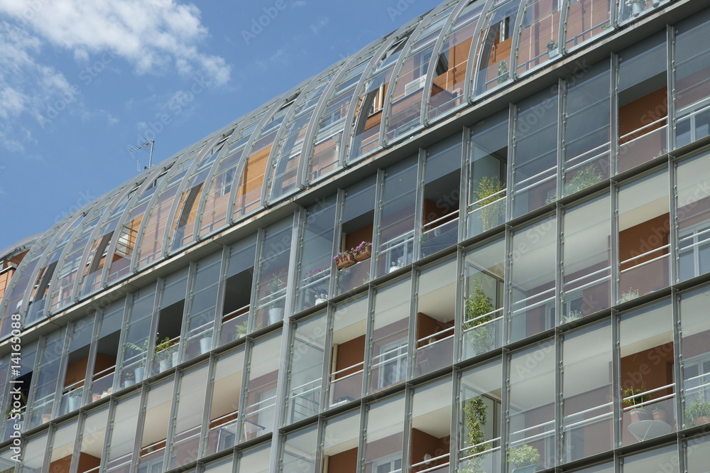 Immeuble moderne en France Immeuble moderne en France