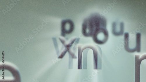 Randomly generated letters