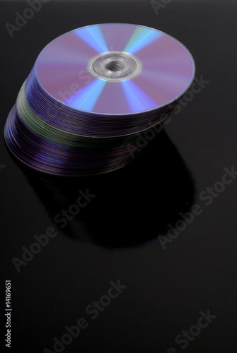 Obraz na płótnie płyty CD w salonie