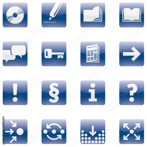 Icons für Office und Kommunikation