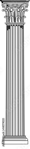 korinthische säule