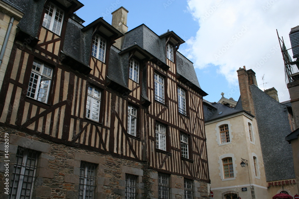 Maisons à pans de bois Rennes