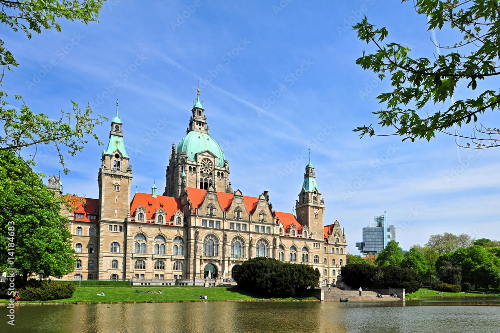 Hannover, Neues Rathaus Hannover, Neues Rathaus