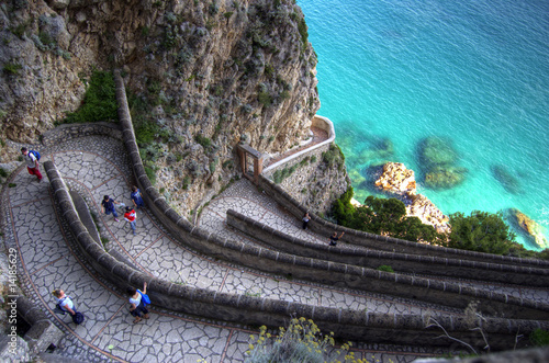 Capri, la via krupp photo