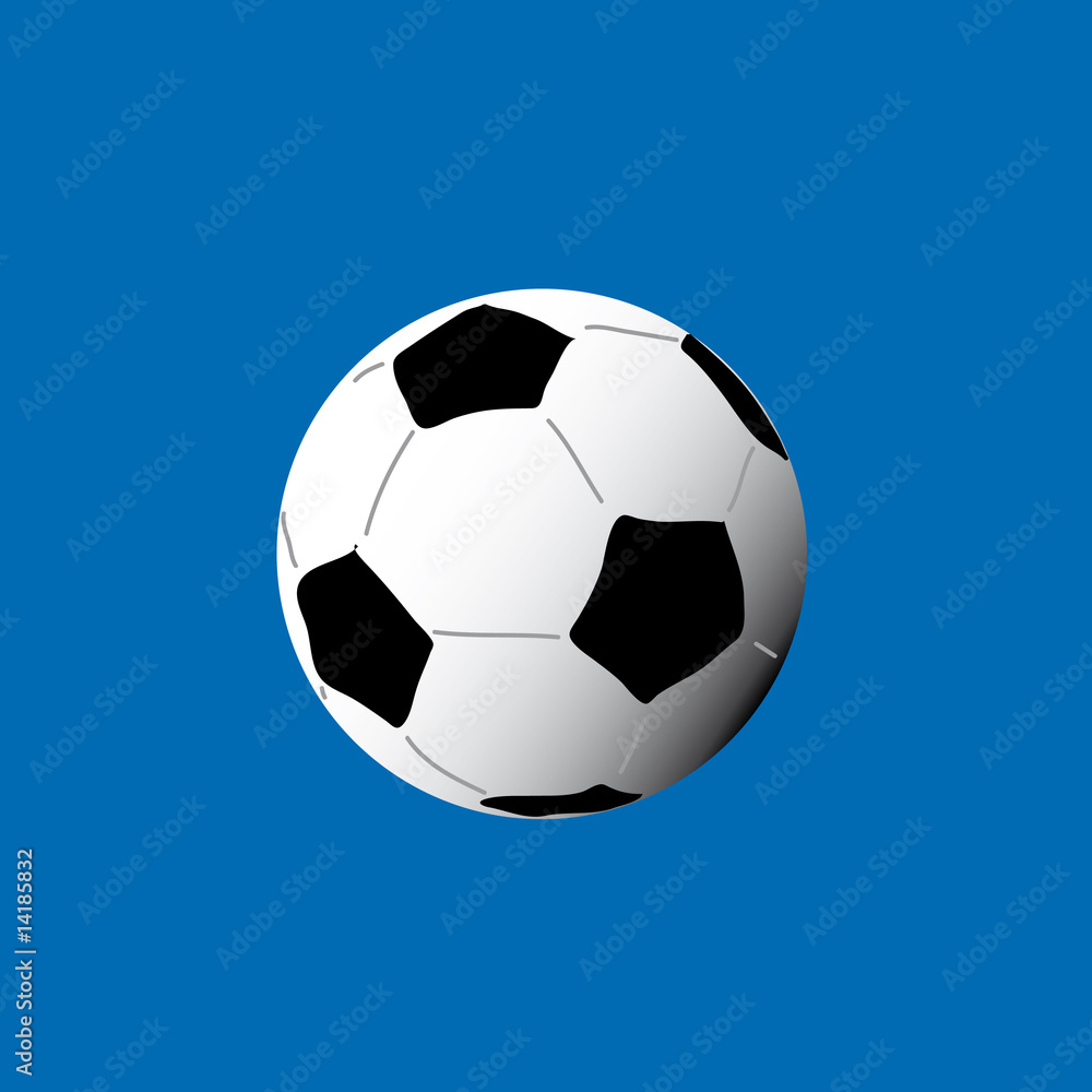 Fototapeta premium ballon foot