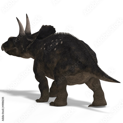 Dinosaur Diceratops © Ralf Kraft