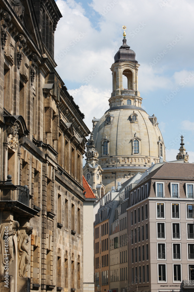 Frauenkirche Dresden, Sachsen , Deutschland
