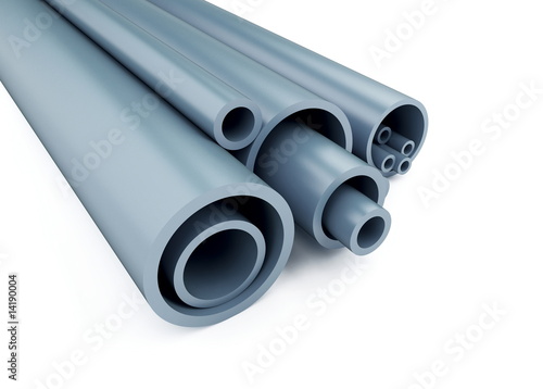 plastic pipes