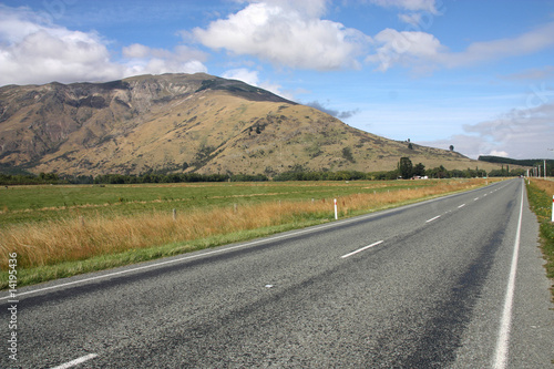 New Zealand landscape near Remarkables