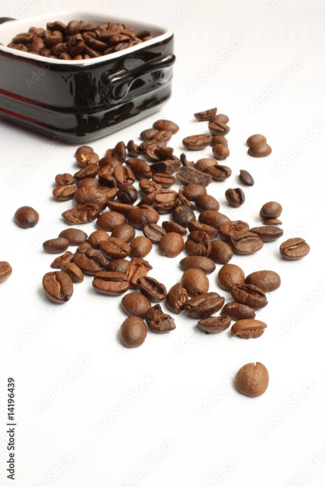 Naklejka premium Coffee grain