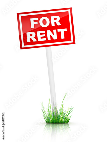 Принти на полотні For Rent