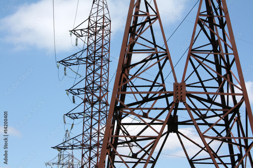 Line of electricity transmissions Line of electricity transmissions