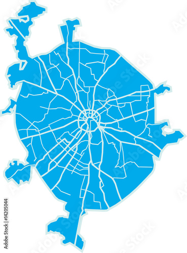 Moscow map