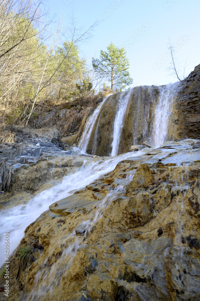 Obraz premium Cascata prospettiva
