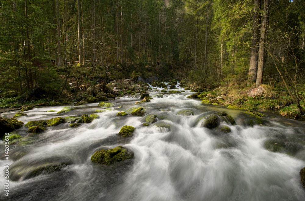Obraz premium Wege des Wassers